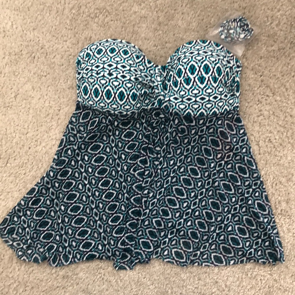 Merona swim suit top